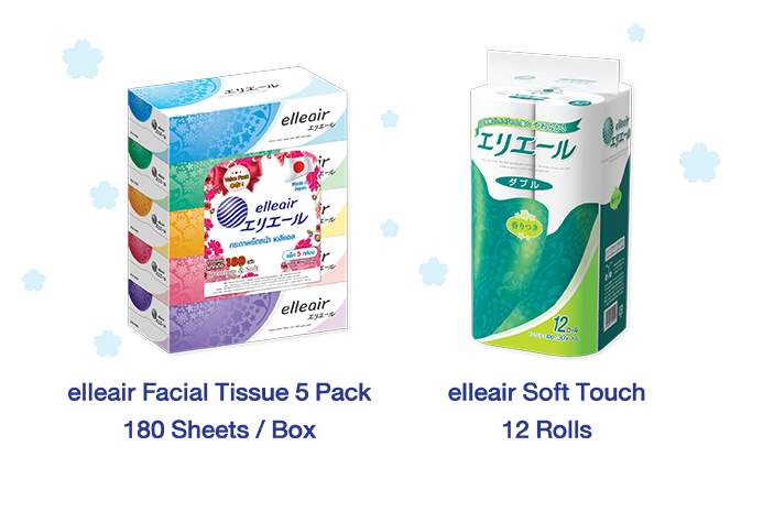 ELLEAIR TISSUE | Our Brands | ELLEAIR THAILAND